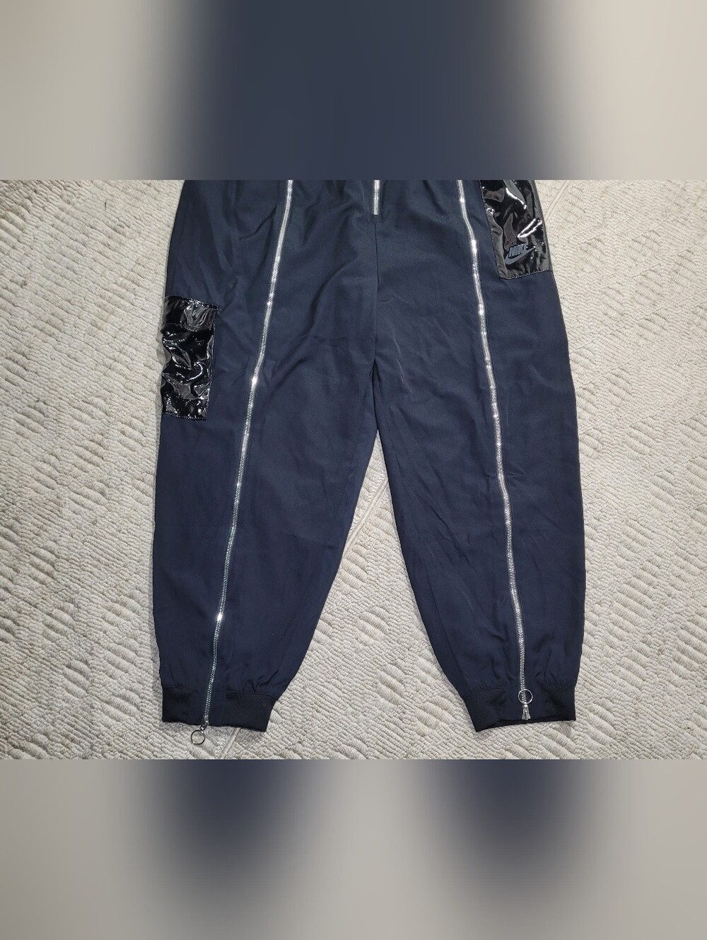 Nike Black Icon Clash Woven Pants Joggers Sportswear XL - Picture 6 of 15